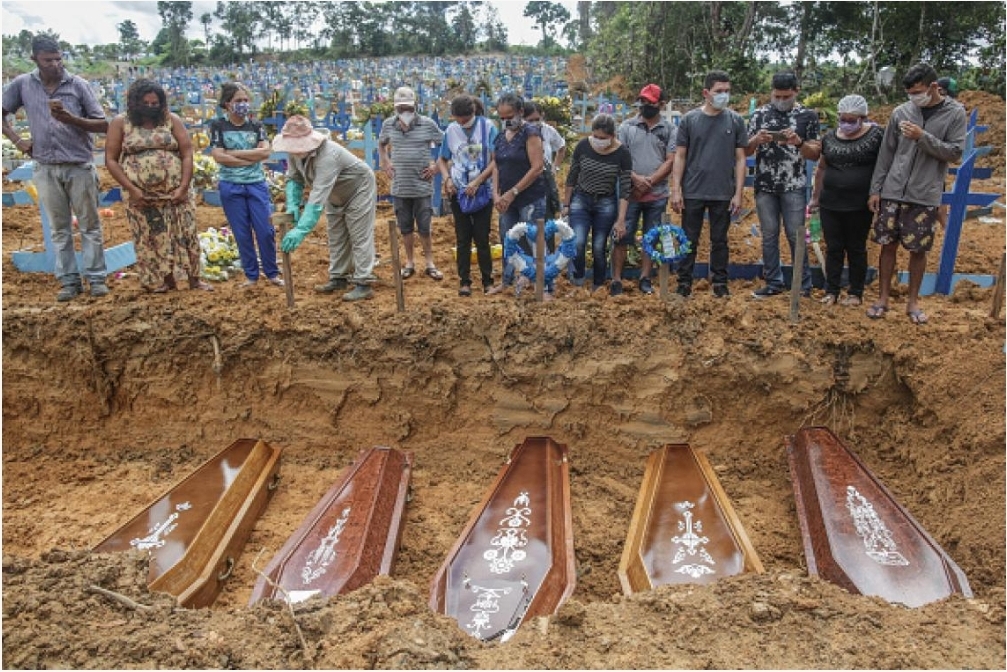 “แซมบา”อ่วม! เหยื่อตายโควิดฯ สูงสุดในโลก5วันติดต่อกัน