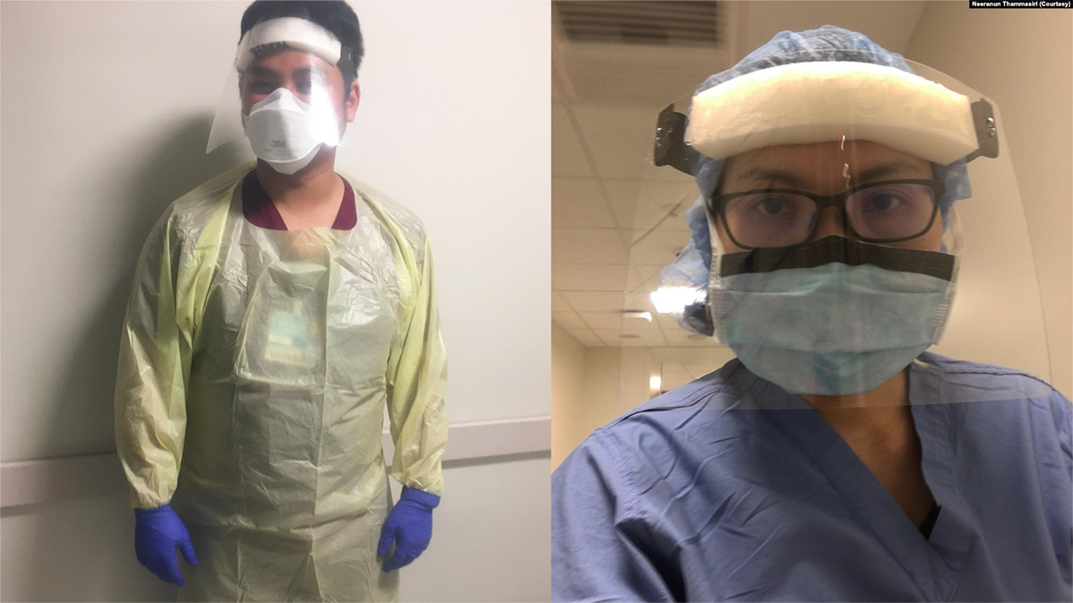 เปิดใจบุคลากรการแพทย์ชาวไทยในแผนกผู้ป่วยโควิด-19 ที่รัฐแมรีแลนด์