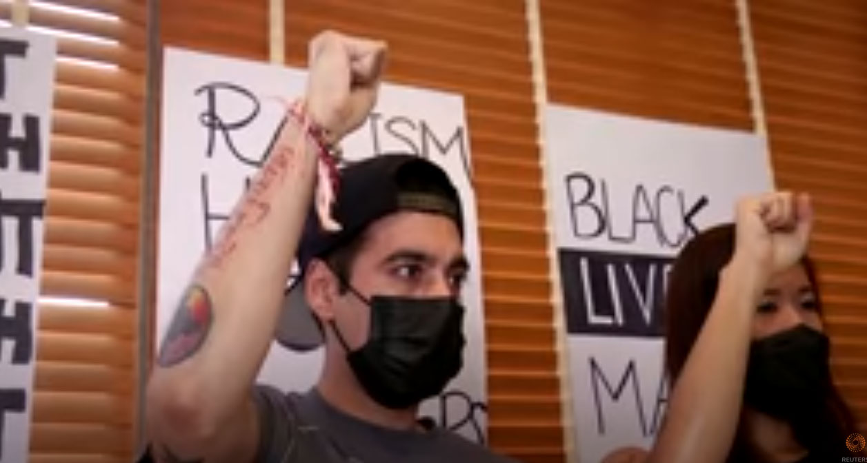 Thailand holds Zoom protest for Black Lives Matter movement