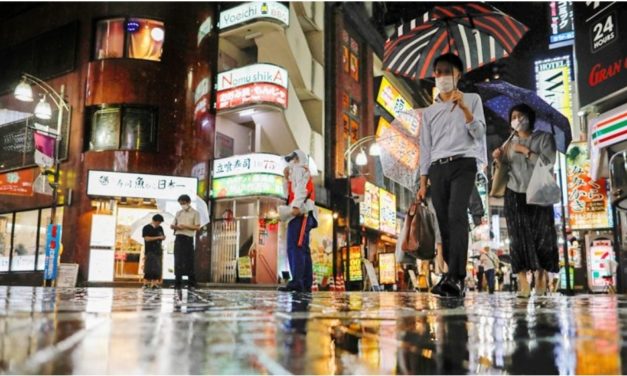 โตเกียวผงะ! ติดเชื้อรายวันเกิน 100 คนต่อเนื่อง 18 วัน สุดช้ำฝนถล่มซ้ำ