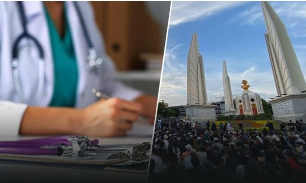 มาแล้ว! กลุ่มเพื่อนแพทย์-พยาบาล นับร้อยคน เปิดตัวหนุน “ประชาชนปลดแอก”