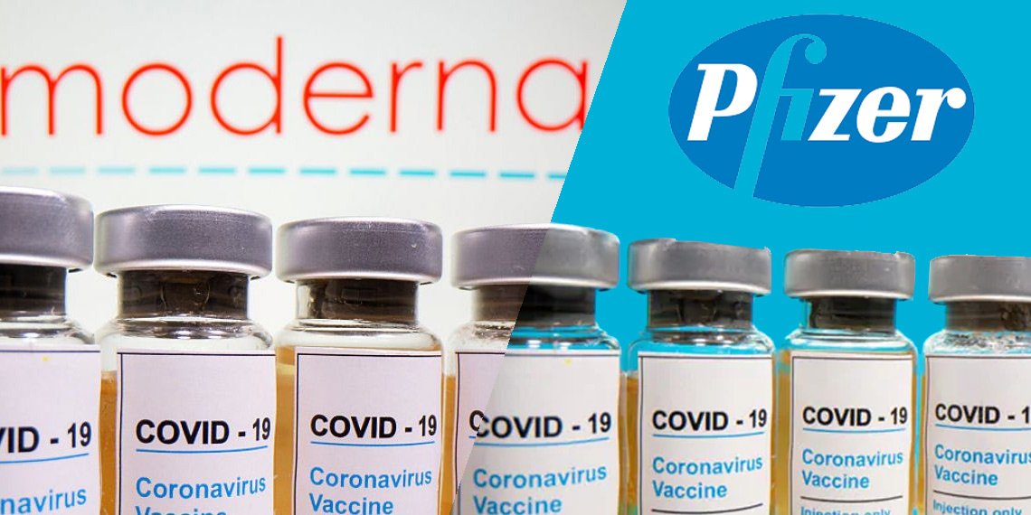ตลาดหุ้นพุ่ง วัคซีนทดลองของ Moderna Inc มีประสิทธิภาพ 94.5% ในการป้องกัน COVID-19 และวัคซีนของ Pfizer Inc ซึ่งได้ผลมากกว่า 90%