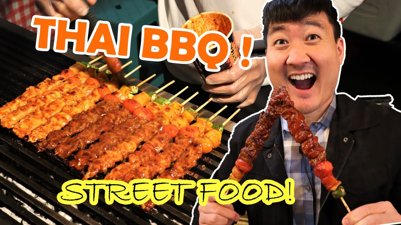 THAI BBQ STREET FOOD! | What to Eat in LOS ANGELES in 2021