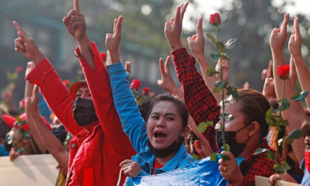 ปปช.พม่าหลายหมื่นคนเข้าร่วมการประท้วงครั้งใหญ่ต่อต้านรัฐประหารเมียนมาร์