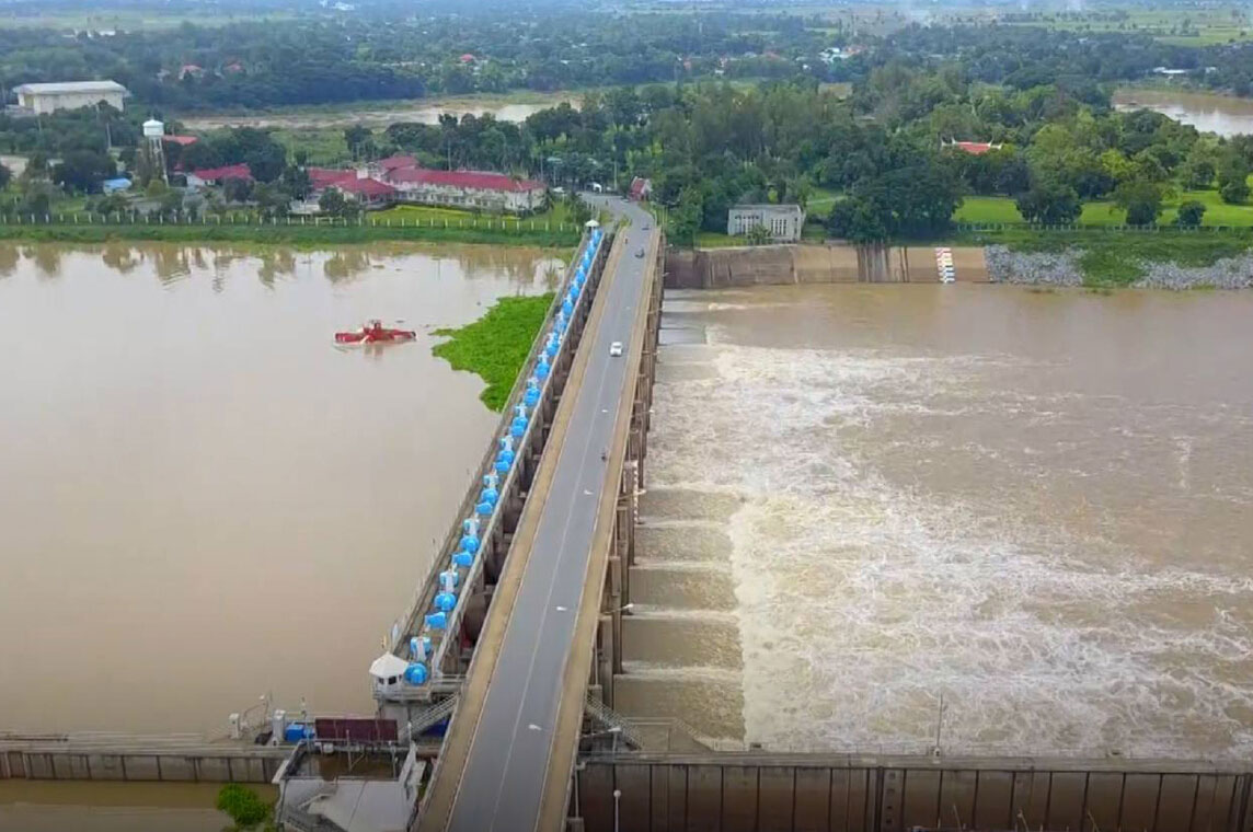 เขื่อนเจ้าพระยา “เร่งระบายน้ำ” เตรียมพื้นที่รองรับน้ำเหนือ