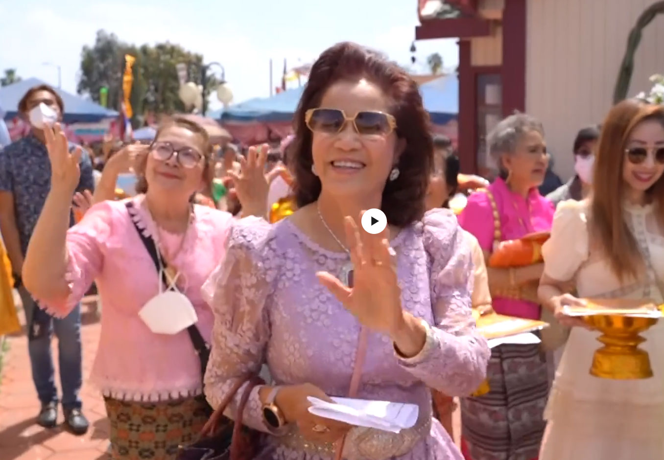 ชาวไทยในอเมริการ่วมฉลองปีใหม่ไทย-สงกรานต์คึกคัก