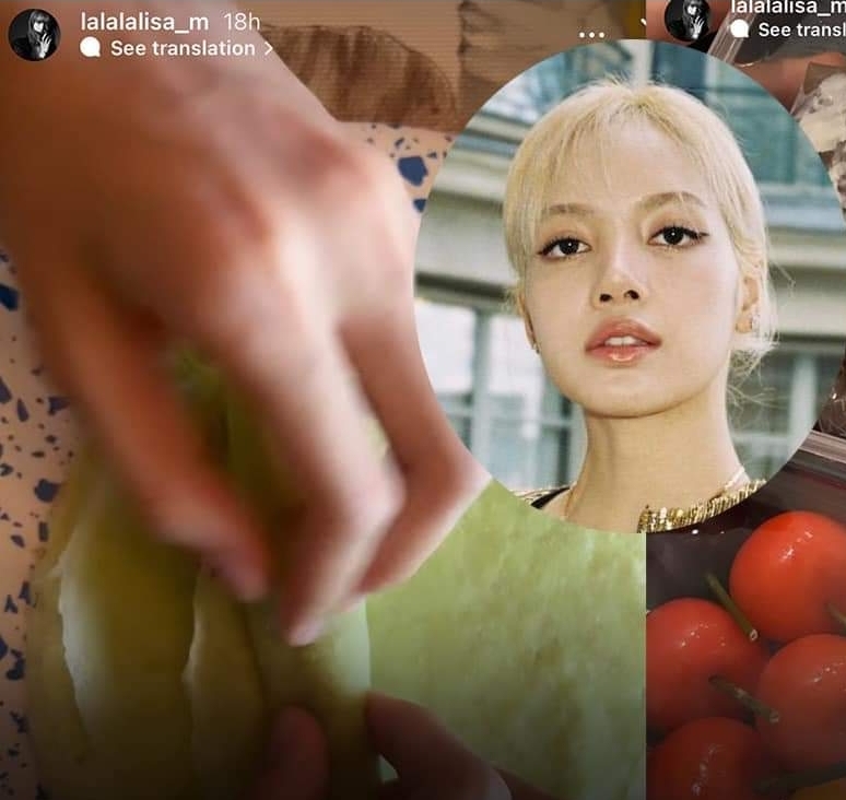 เตรียมขาดตลาด! ‘ลิซ่า’ อวดสตอรี่ขนมไทย กิน ‘โรตีสายไหม’