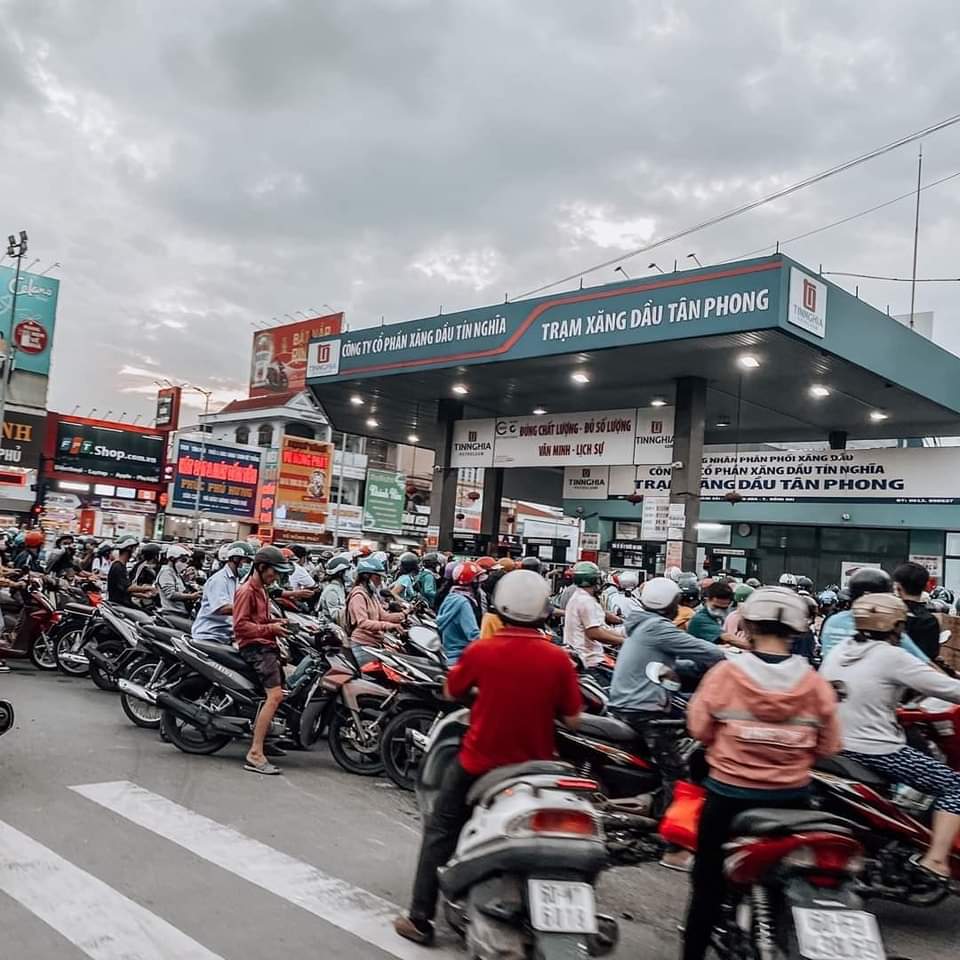 เวียดนามน้ำมันหมดหลายปั้ม