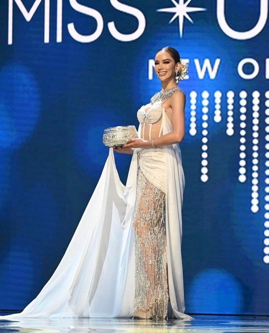 ‘แอนนา เสืองามเอี่ยม’ Miss Universe Thailand 2022 ไม่เข้ารอบ 16 คนสุดท้าย