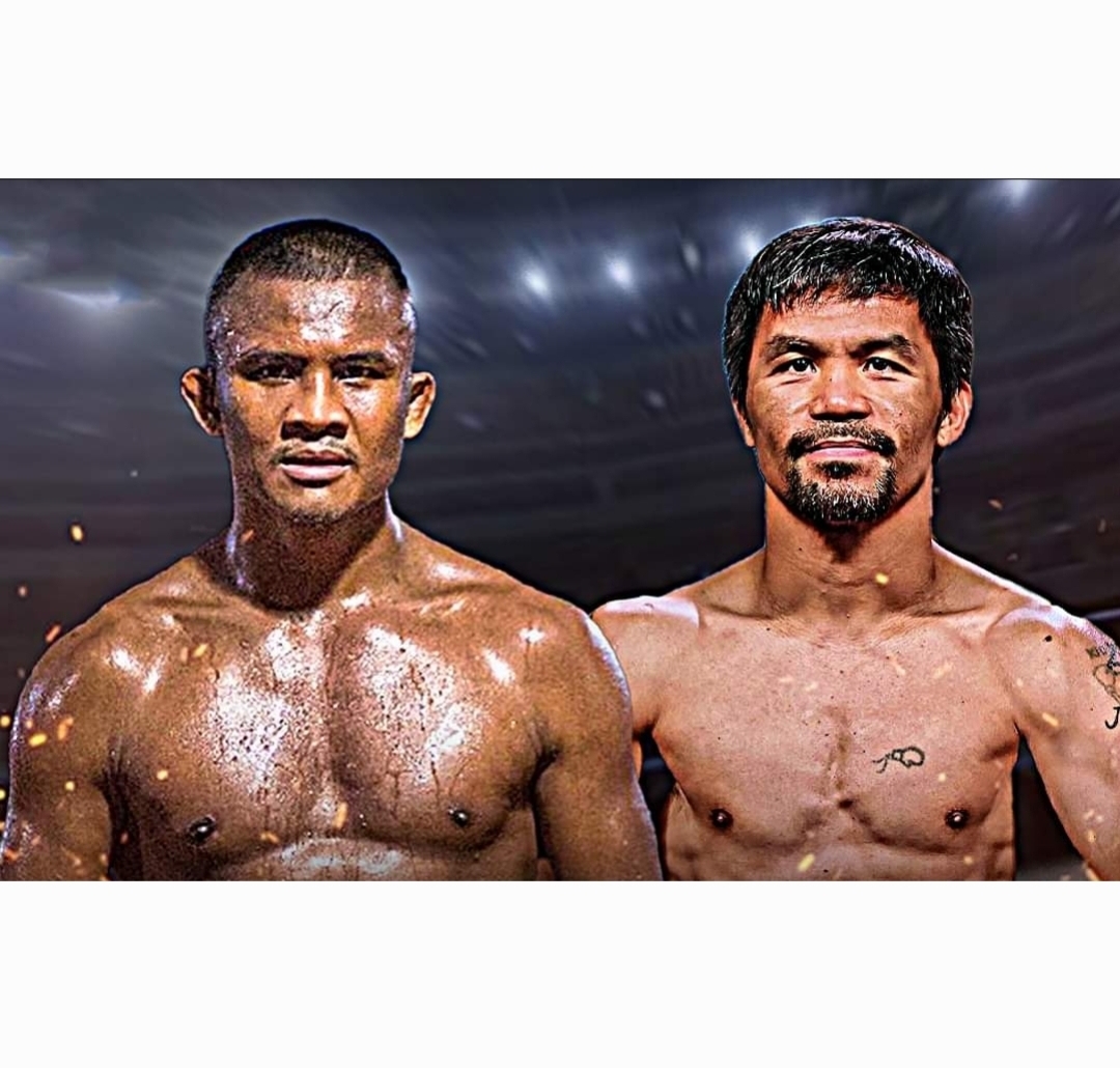 คู่มวยหยุดโลก บัวขาว&ปาเกียว