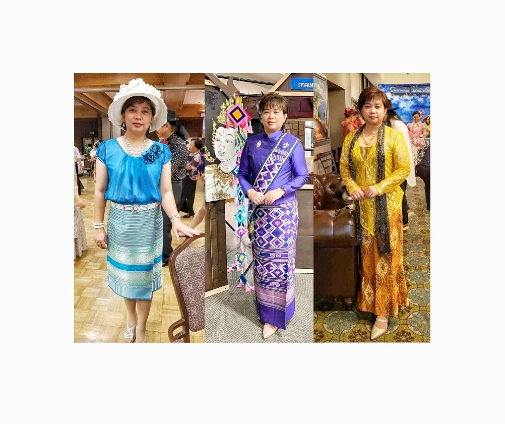 ชุดไทยสวยๆ แบบฉบับ คุณ จีน่า ปรีชา