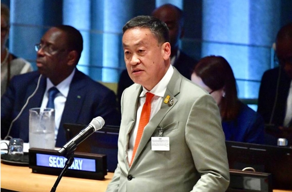 “นายกฯ” กล่าวถ้อยแถลงในการประชุมระดับผู้นำ ลั่นส่งเสริมการใช้พลังงานหมุนเวียน-ขับเคลื่อนการเงินสีเขียว