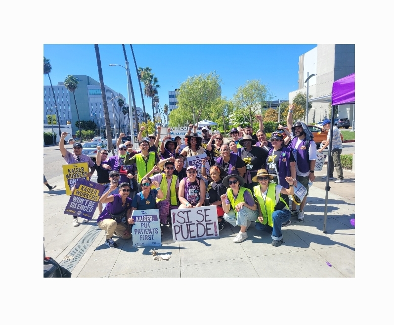 ประท้วง หน้าโรงพยาบาล ไกเซอร์ เพอร์เมเนร์เต