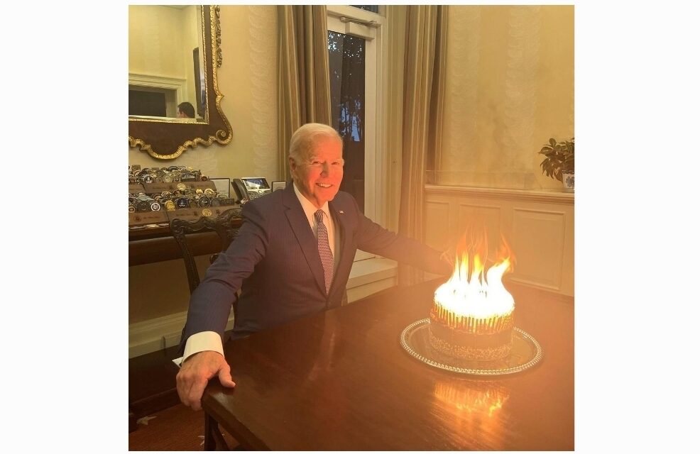 Joe Biden ได้ออกมาโพสต์ภาพฉลองวันเกิดวัย 81 ปีของตัวเอง